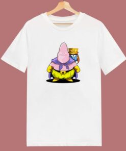 Saiyan Spongebob Majin Buu Funny 80s T Shirt