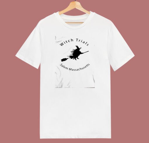 Salem Massachusetts Witch Trial 80s T Shirt