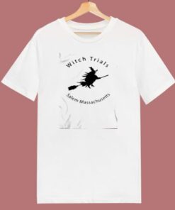 Salem Massachusetts Witch Trial 80s T Shirt