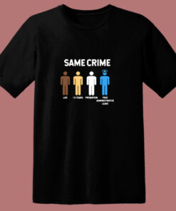 Same Crime African American 80s T Shirt 1