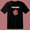 Samurai Fire 80s T Shirt