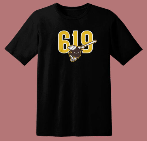 San Diego Padres Brown T Shirt Style