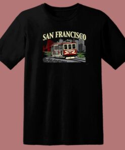 San Francisco Golden Gate 80s T Shirt Style