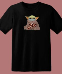Sanders Star Wars Baby Yoda 80s T Shirt