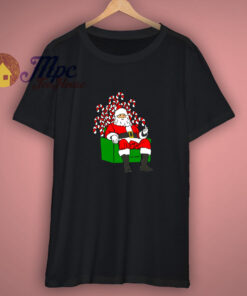 Santa Claus Funny Parody Christmas T Shirt 1