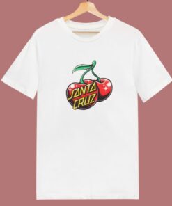 Santa Cruz Cherry 80s T Shirt Style