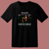 Santa Welcome To North Swole Christmas 80s T Shirt