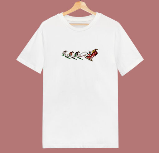 Santa’s Fetish Sledge 80s T Shirt