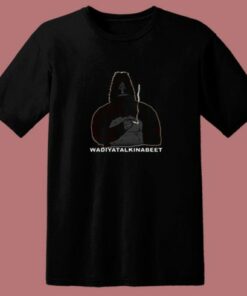 Sassy Sasquatch Popcorn The Big Lez 80s T Shirt