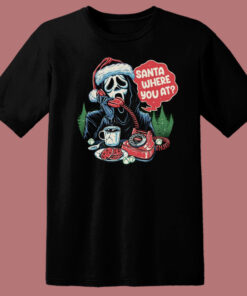 Satan Calling Santa T Shirt Style 1