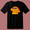 Satan Loves Me Funny T Shirt Style