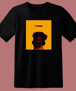 Savage 21 Savage Cover 80s T Shirt