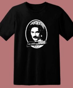 Save The Queen Freddie Mercury Parody 80s T Shirt 1 Save The Queen Freddie Mercury Parody 80s T Shirt 2