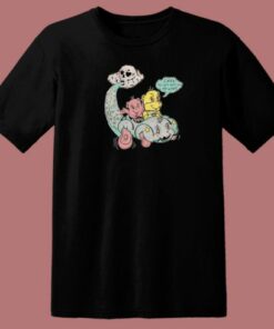 Scary Bear Get Way 80s T Shirt