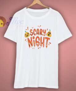 Scary Night Halloween T Shirt