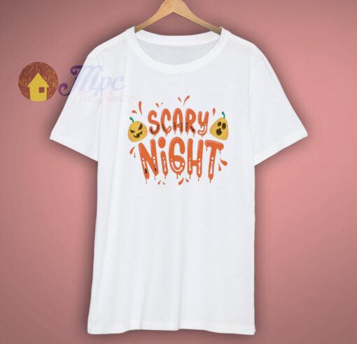 Scary Night Halloween T Shirt