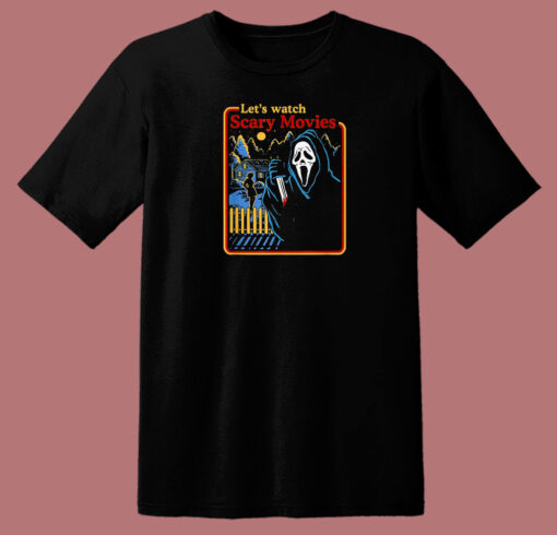 Scream Horror Halloween 80s T Shirt