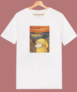 Screaming Pokemon Psyduck T Shirt Style Screaming Pokemon Psyduck T Shirt Style