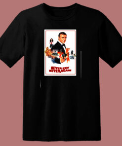 Sean Connery James Bond 007 Never Say Never Again 80s T Shirt 1