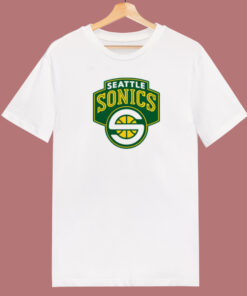 Seattle Supersonics T Shirt Style On Sale 1