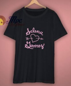 Selena Gomez Arrow Heart Logo Shirt