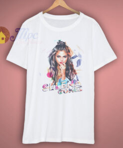 Selena Gomez Art T Shirt 1