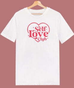 Self Love Club Valentine Day 80s T Shirt Style Self Love Club Valentine Day 80s T Shirt Style