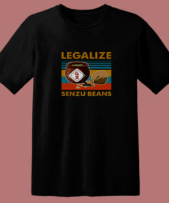 Senzu Bean 80s T Shirt 1