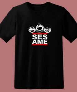 Sesame Street Characters Dmc Parody 80s T Shirt 1 Sesame Street Characters Dmc Parody 80s T Shirt 2