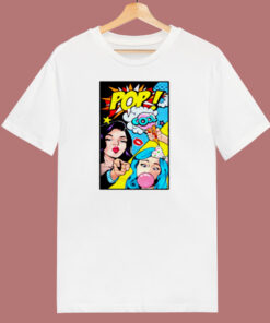 Sexy Pop Art Warhol Lichtenstein Comic Book 80s T Shirt Sexy Pop Art Warhol Lichtenstein Comic Book 80s T Shirt