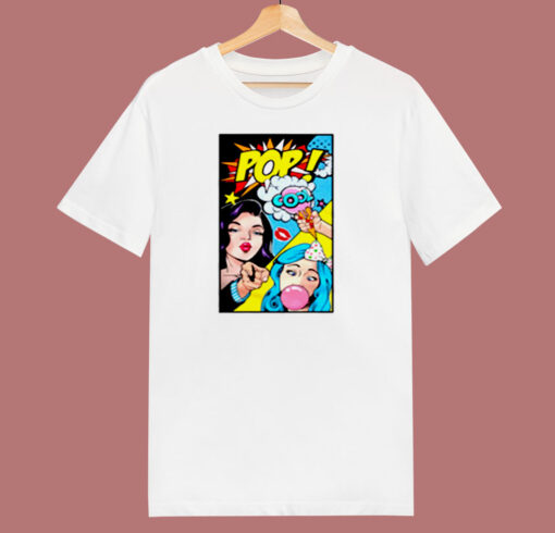 Sexy Pop Art Warhol Lichtenstein Comic Book 80s T Shirt