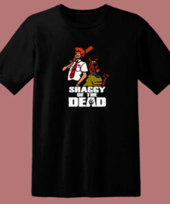 Shaggy Of The Dead Scoobydoo Mystery 80s T Shirt Shaggy Of The Dead Scoobydoo Mystery 80s T Shirt
