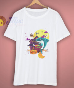 Shark Broom Halloween T Shirt Shark Broom Halloween T Shirt