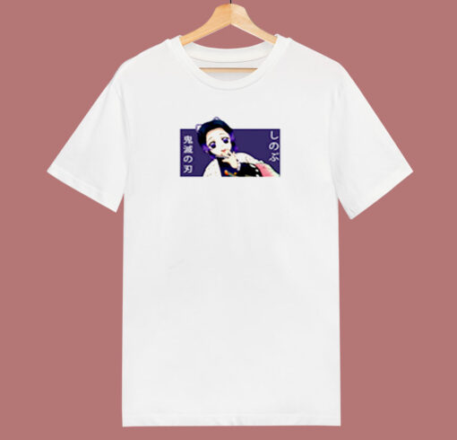 Shinobu Kochou  Demon Slayer  Kimetsu No Yaiba Anime 80s T Shirt