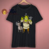 Shrek Cartoon Smoking Funny T Shirt