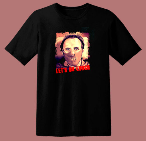 Silence Of The Lambs Let’s Do Lunch 80s T Shirt