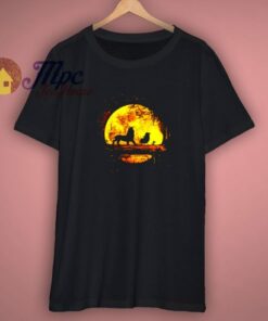 Simba Timon Pumba Lion King Moon Funny Black Shirt 1 Simba Timon Pumba Lion King Moon Funny Black Shirt 3
