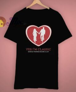Simple Short Love Things Yes Im Classic T Shirt 3