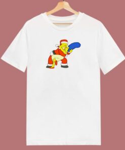 Simpsons Christmas Homer And Marge Dancing 80s T Shirt 1 Simpsons Christmas Homer And Marge Dancing 80s T Shirt 2