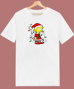 Simpsons Christmas Lisa Simpson Elf 80s T Shirt Simpsons Christmas Lisa Simpson Elf 80s T Shirt