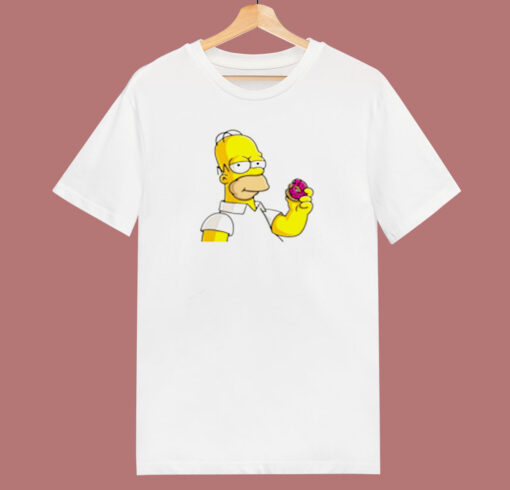Simpsons Donat 80s T Shirt