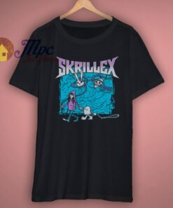 Skrillex Music DJ Logo Dubstep Beats T Shirt 1 Skrillex Music DJ Logo Dubstep Beats T Shirt 3