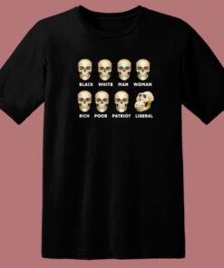 Skull Face Liberal Monkey T Shirt Style 1