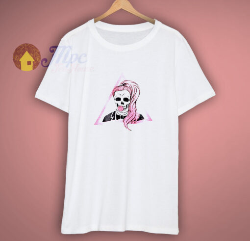 Skull Gaga Halloween Born This Way inspired Shirt