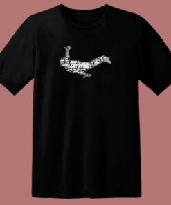 Skydiving Vocabulary Cloud 80s T Shirt