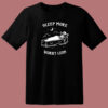 Sleep More Worry Less 80s T Shirt Style