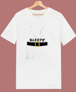 Sleepy Dwarf Halloween 80s T Shirt 1