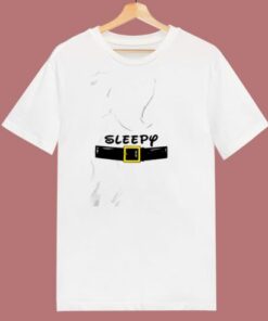 Sleepy Dwarf Halloween 80s T Shirt 2