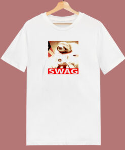 Sloth Swag Poster 80s T Shirt Sloth Swag Poster 80s T Shirt
