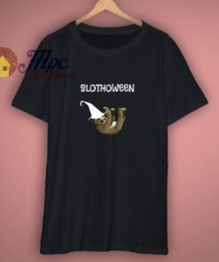 Slothoween Funny Halloween Shirt